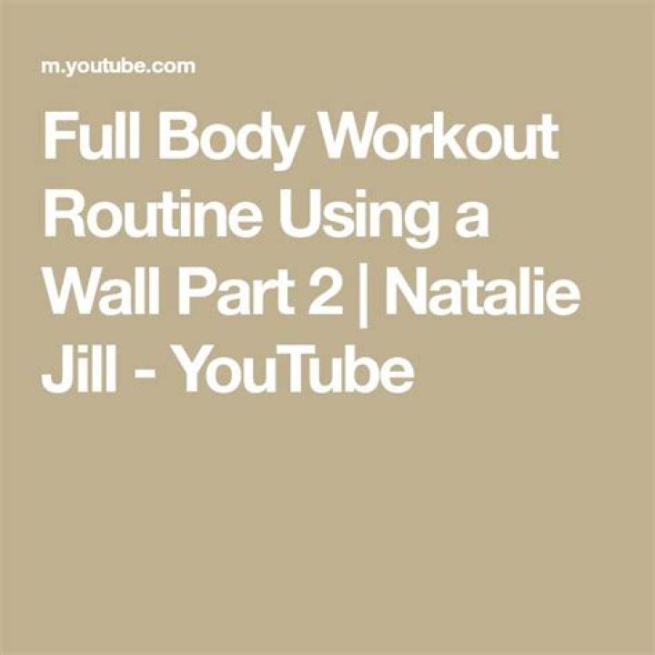Natalie Zea Workout Routine